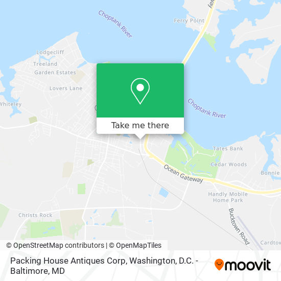 Mapa de Packing House Antiques Corp