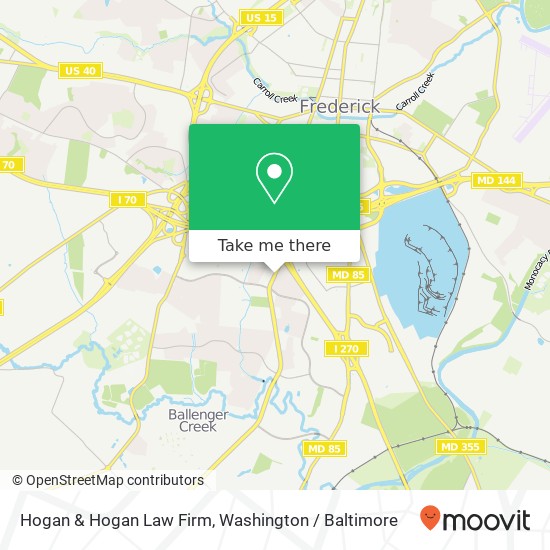 Mapa de Hogan & Hogan Law Firm