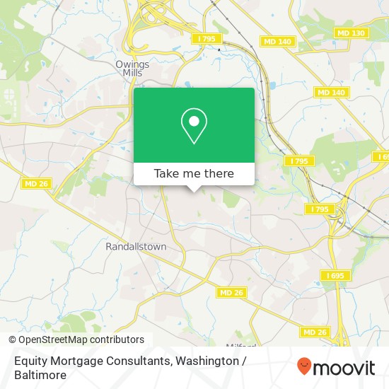 Equity Mortgage Consultants map