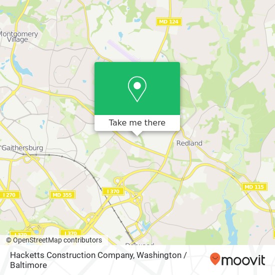 Mapa de Hacketts Construction Company