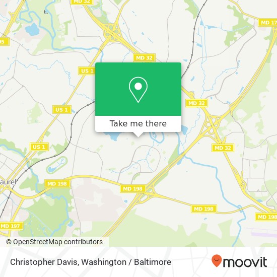 Mapa de Christopher Davis