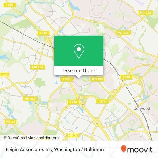 Mapa de Feigin Associates Inc