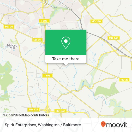 Mapa de Spirit Enterprises