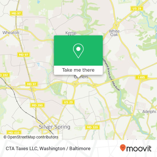 Mapa de CTA Taxes LLC