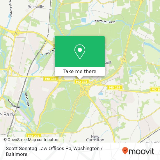 Scott Sonntag Law Offices Pa map