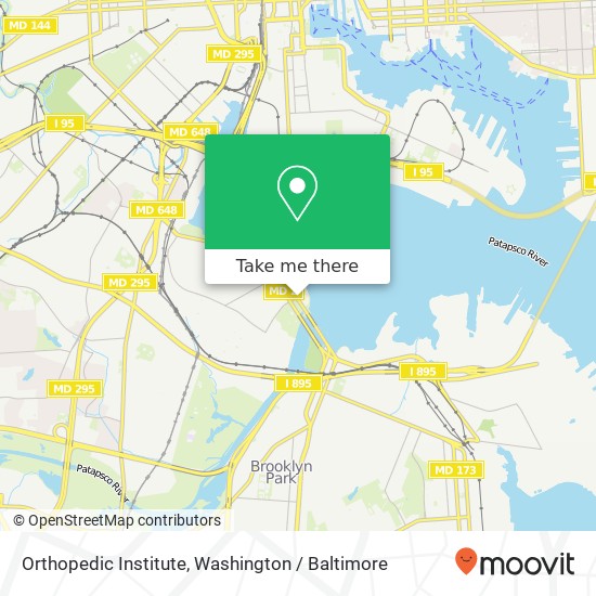 Orthopedic Institute map