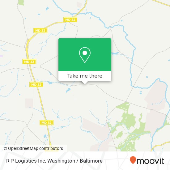 Mapa de R P Logistics Inc