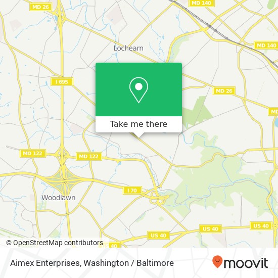 Mapa de Aimex Enterprises