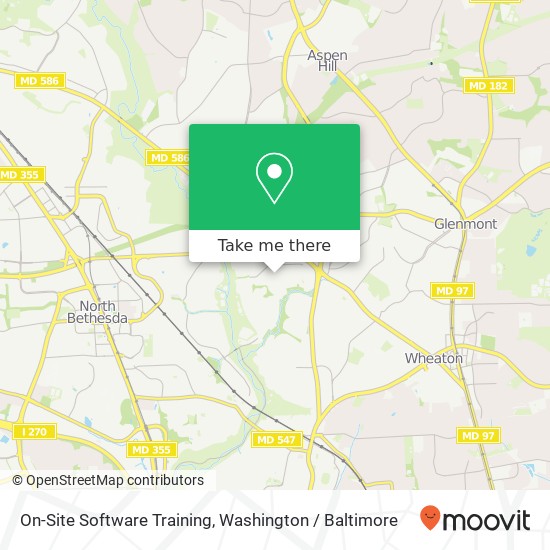 Mapa de On-Site Software Training