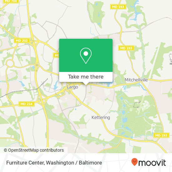 Furniture Center map