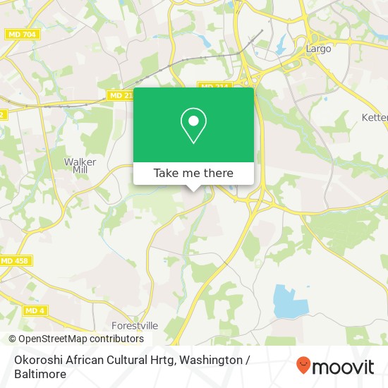 Mapa de Okoroshi African Cultural Hrtg