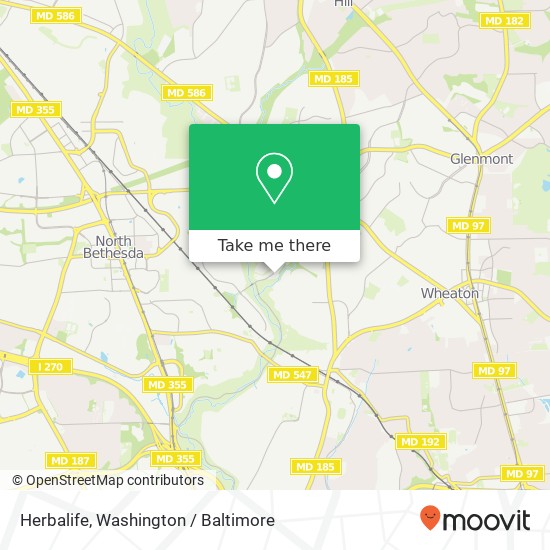 Herbalife map