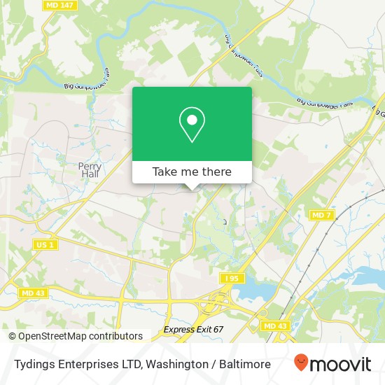 Mapa de Tydings Enterprises LTD