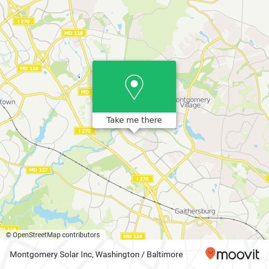 Montgomery Solar Inc map