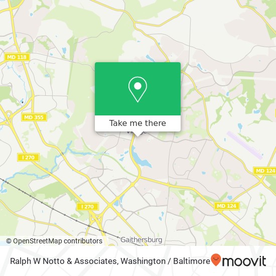 Ralph W Notto & Associates map