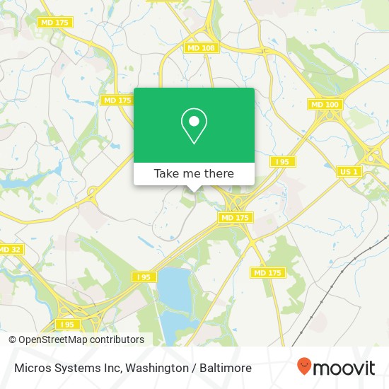 Mapa de Micros Systems Inc