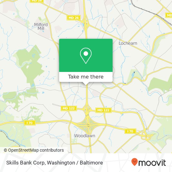 Mapa de Skills Bank Corp