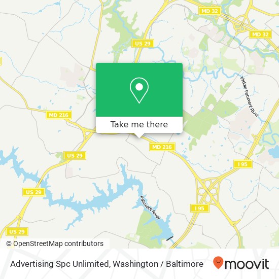 Advertising Spc Unlimited map