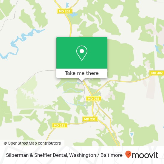 Silberman & Sheffler Dental map