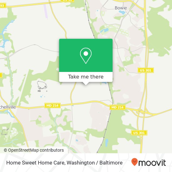 Home Sweet Home Care map