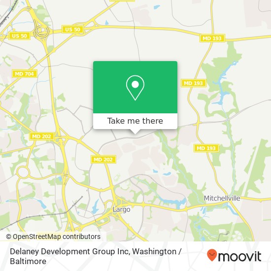 Delaney Development Group Inc map