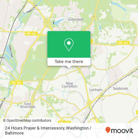 24 Hours Prayer & Intercessory map