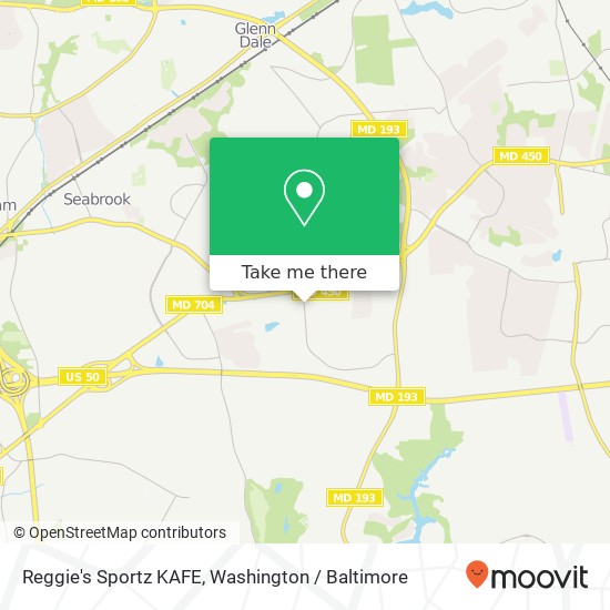 Mapa de Reggie's Sportz KAFE