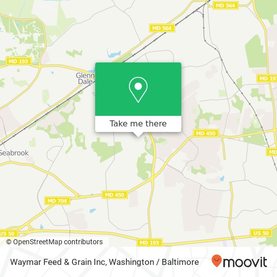 Mapa de Waymar Feed & Grain Inc