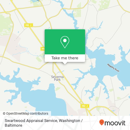 Swartwood Appraisal Service map