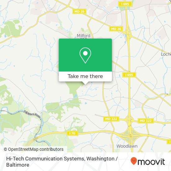 Hi-Tech Communication Systems map