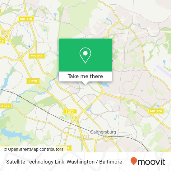 Mapa de Satellite Technology Link