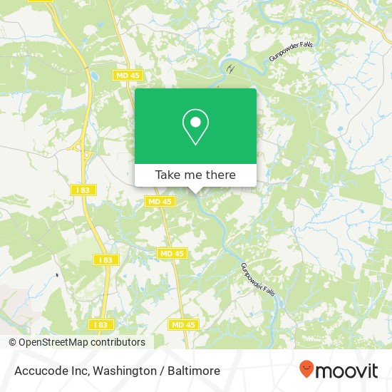 Accucode Inc map
