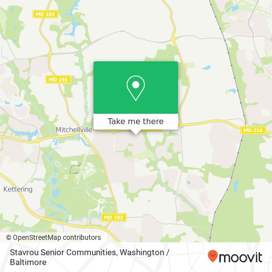 Stavrou Senior Communities map