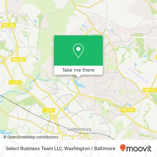Select Business Team LLC map
