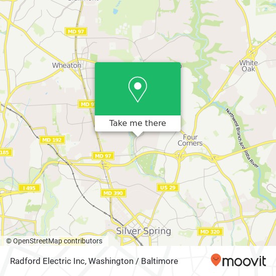 Radford Electric Inc map