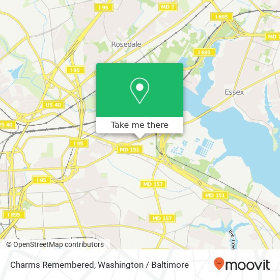 Charms Remembered map