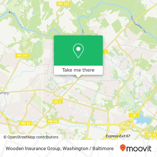 Wooden Insurance Group map