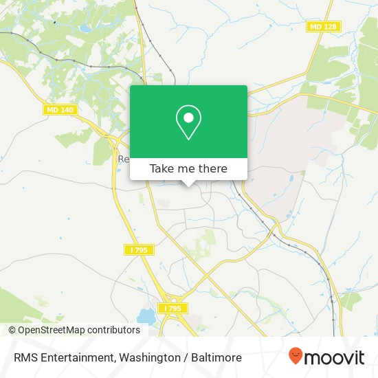 RMS Entertainment map