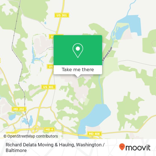 Mapa de Richard Delata Moving & Haulng