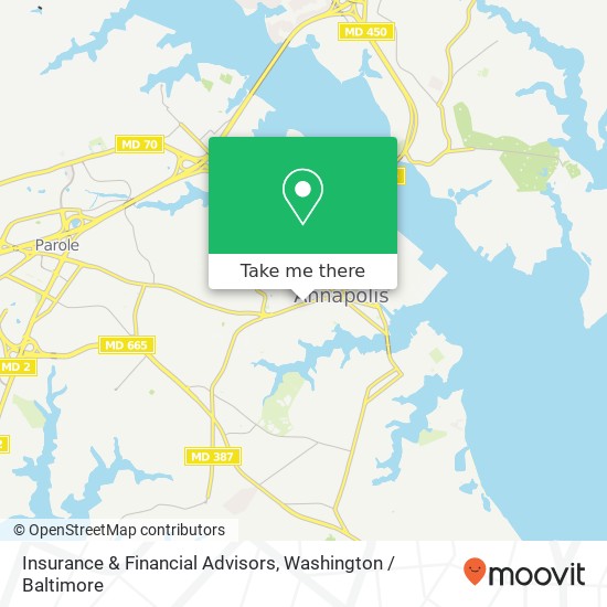 Mapa de Insurance & Financial Advisors