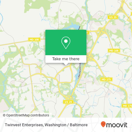 Mapa de Twinvest Enterprises