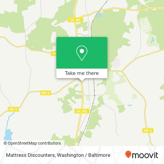 Mattress Discounters map