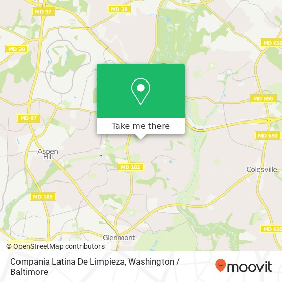 Mapa de Compania Latina De Limpieza