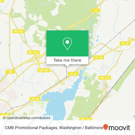 CMB Promotional Packages map