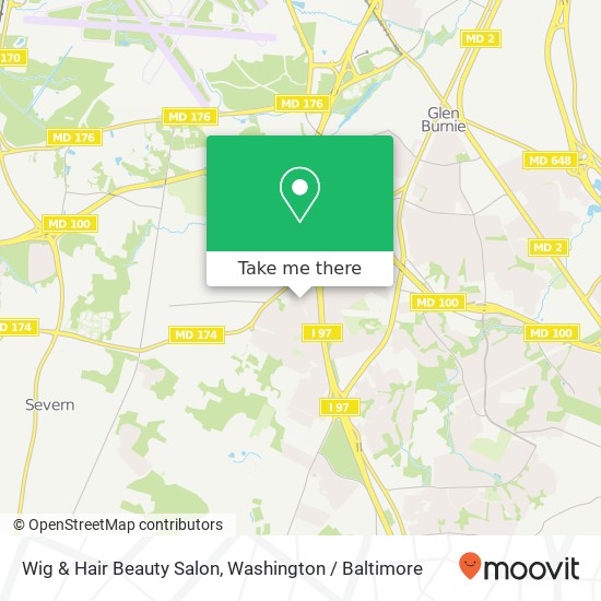 Wig & Hair Beauty Salon map