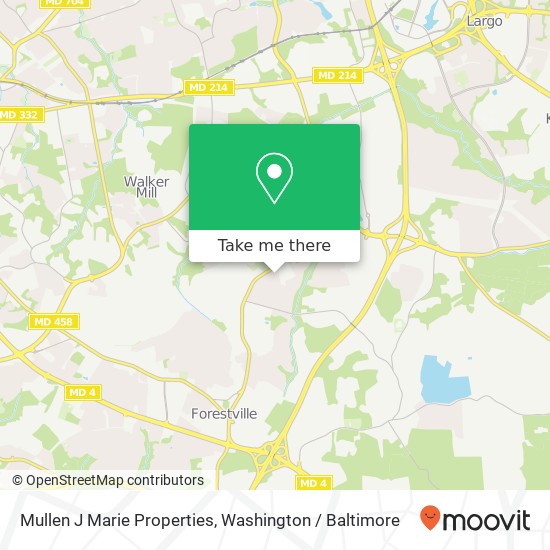 Mapa de Mullen J Marie Properties