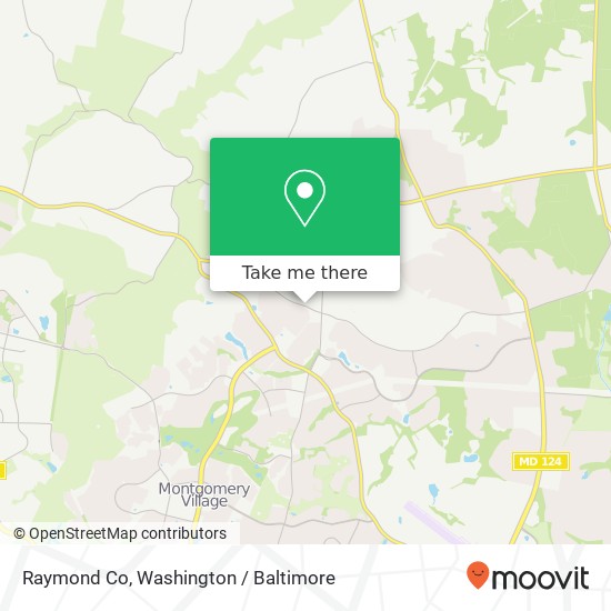 Raymond Co map