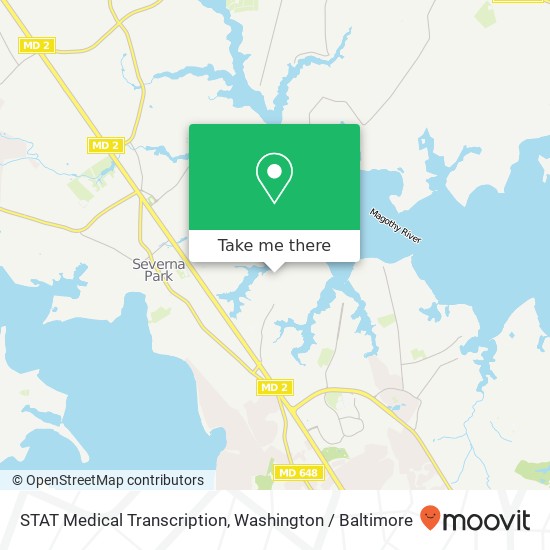 STAT Medical Transcription map