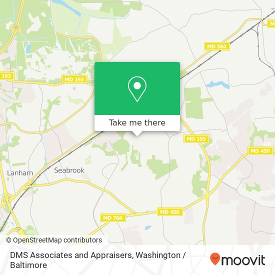 Mapa de DMS Associates and Appraisers