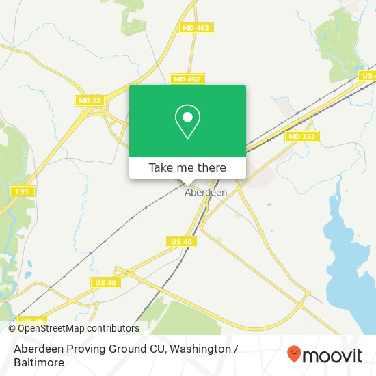 Aberdeen Proving Ground CU map